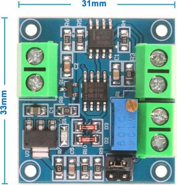 Alkatronik Voltaj To Pwm Çevirici Modül 0-5v/0-10v To 0-100% Gerilim Analog Dijital Sinyal Dönüştürücü - Image 1