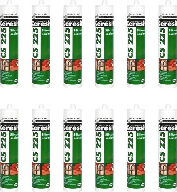 Ceresit Cs 225 Şeffaf Silikon 280 Gr 12 Adet - Image 1