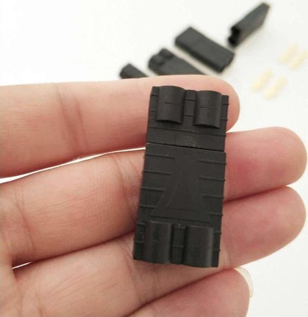 Alkatronik Trx Erkek Dişi Soket Çifti Traxxas Altın Kaplama 30a Lityum Lipo Pil Batarya Akü Bağlantı - Image 1