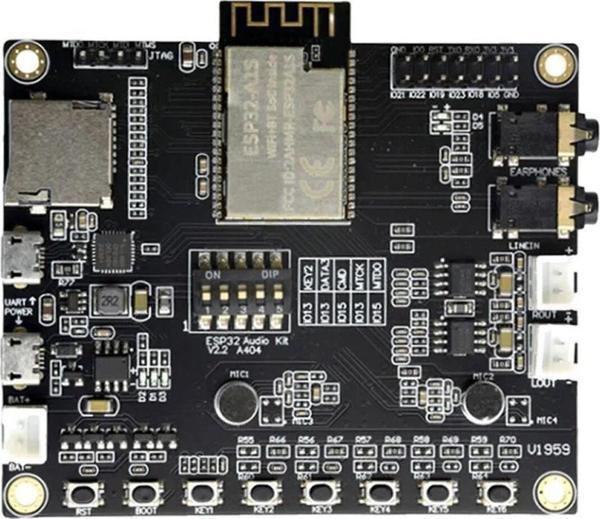Alkatronik ESP32-Audio-Kit Ses Uygulama Geliştirme Kartı Wifi Bluetooth Ev Otomasyon Kontrol Müzik Çalma Sesli - Image 1