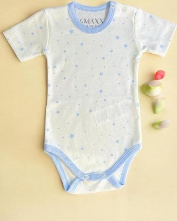 LOVEMAXX UNISEX KISA KOL ZIBIN Mavi - Image 1