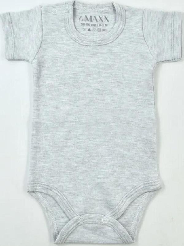 LOVEMAXX UNISEX KISA KOL ZIBIN Gri - Image 1