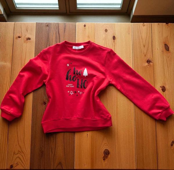 HOHOHO SWEATSHIRT KIRMIZI - Image 1