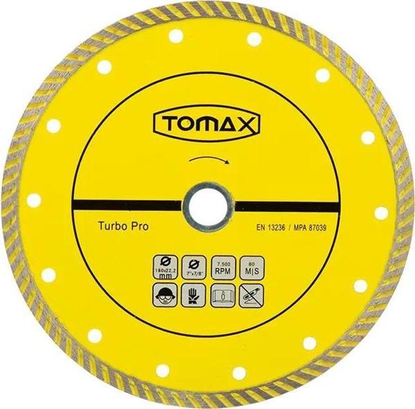 Tomax Turbo Elmas Mermer Granit Kesici 230x2,4x22 - Image 1