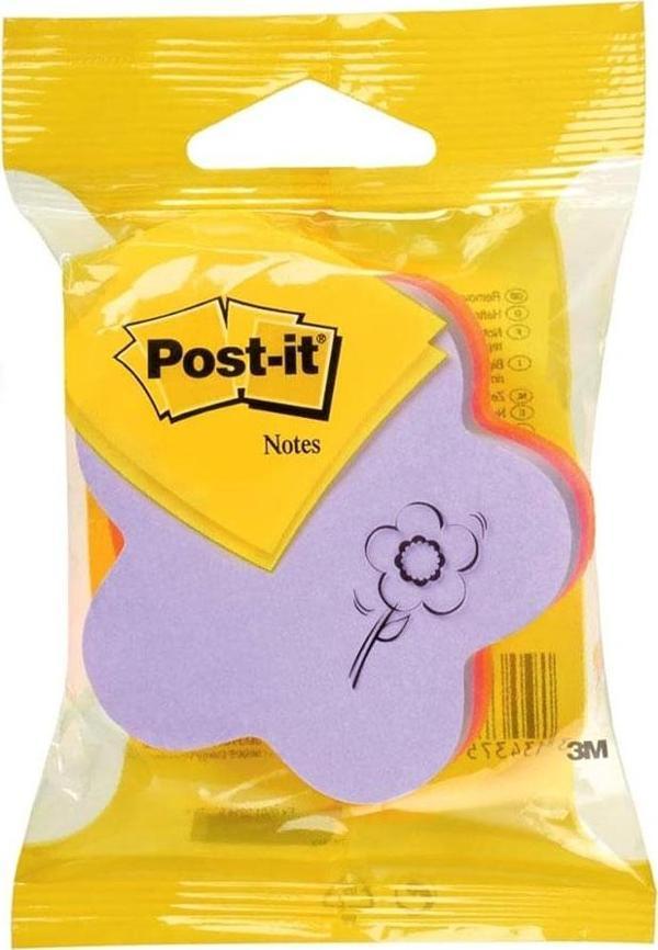 Post İt Şekilli Yapışkanlı Not Kağıdı Çiçek 225 Yp 2007F - Image 1