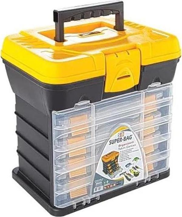 Super Bag ASR-2089 Organizerli Hobby Tabure / Takın Çantası - Image 1