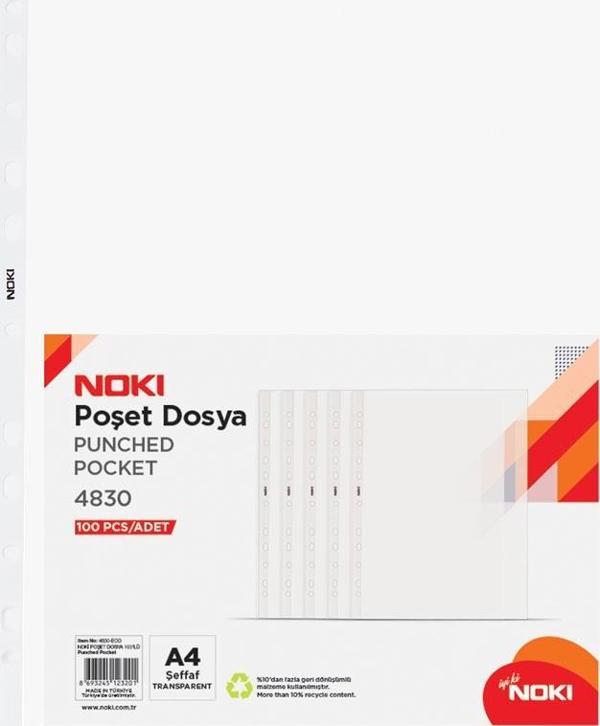 Noki Poşet Dosya 100'Lü Paket - Image 1