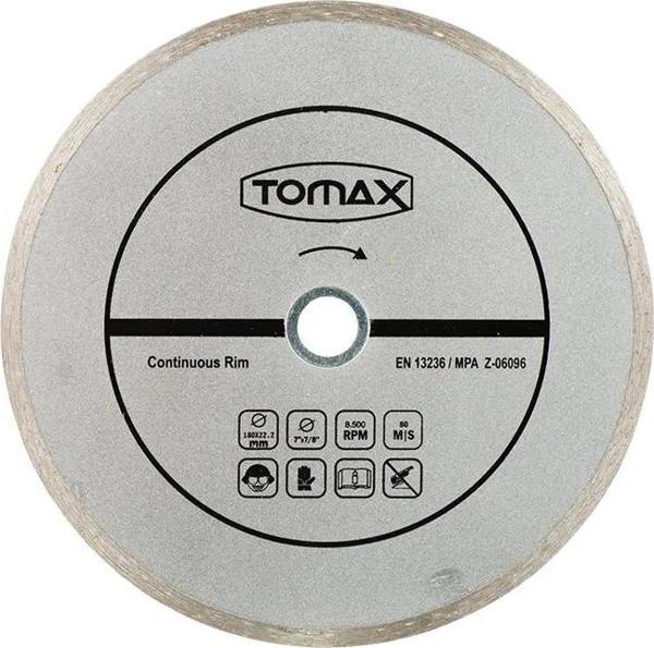 Tomax Sürekli Elmas Fayans Kesici Disk - 230x2,4x22 - Image 1