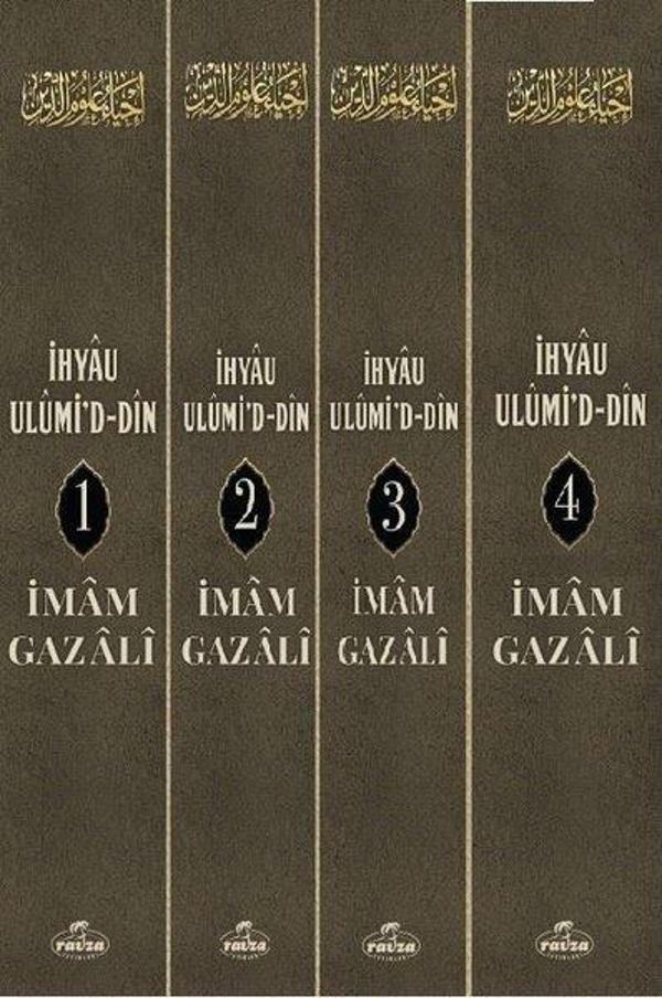 İhyau Ulumi'd - Din Seti - İthal - 4 Kitap Takım - Ravza Yayınları - Image 1