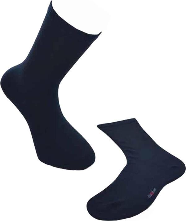 Dündar Plus Erkek Bambu Diyabetik Dikişsiz Koku Önleyici Çorap - Image 1