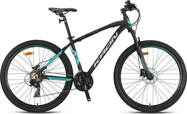 XC 100 - 29  MTB - 19' - 21 Vites - H.DISC - Mat Siyah-Gri/Turkuaz - Image 1
