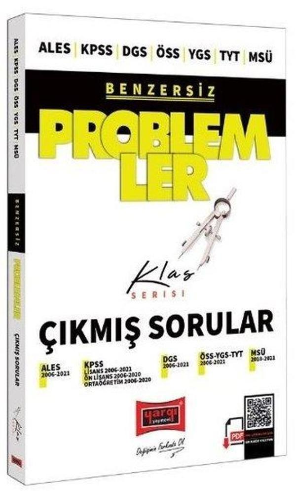 2022 ALES KPSS DGS OSS YGS TYT MSU Benzersiz Problemler Çıkmış Sorular - Yargı Yayınları - Image 1