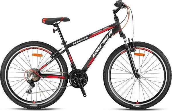 MAGNUM - 26" - MTB - 15' - 21 Vites - V.B - Mat Siyah-Kırmızı/Gri - Image 1