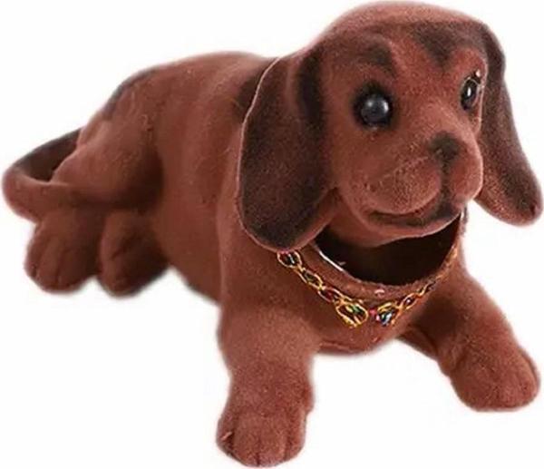 Büro Ev Ofis Arabası için 15CM Araç İçi Oto Aksesuar Kafa Sallayan Köpek - Image 1