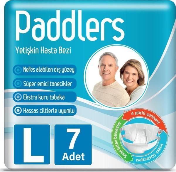 Paddlers Yetişkin Hasta Bantlı Bez Large 7 Adet - Image 1