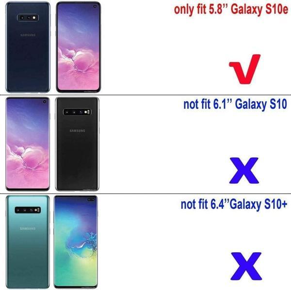 Samsung Galaxy S10e Uyumlu Kamera Korumalı Darbe Önleyici Ultra Slim TPU Şeffaf Silikon Kılıf - Image 1