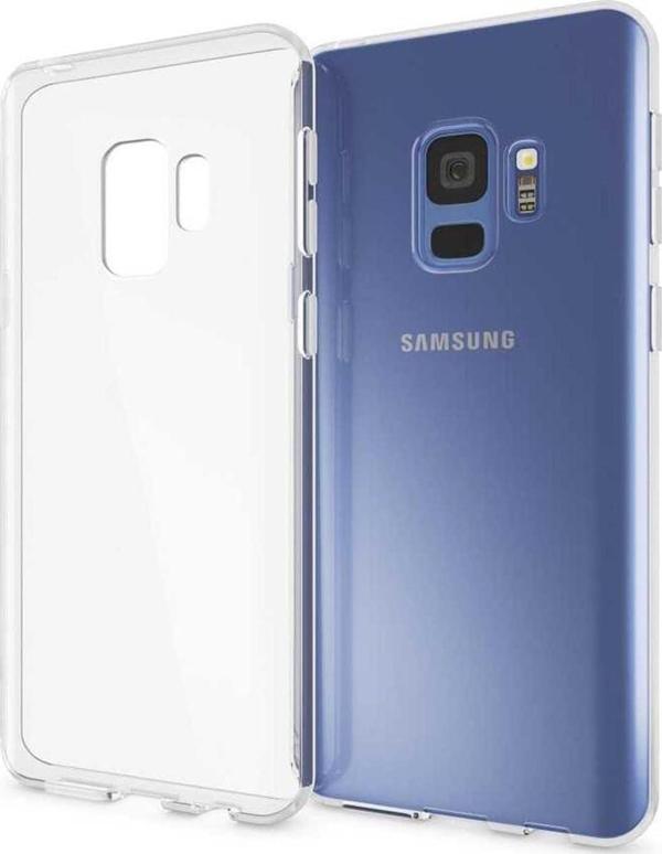 Samsung Galaxy S9 Uyumlu Kamera Korumalı Darbe Önleyici Ultra Slim TPU Şeffaf Silikon Kılıf - Image 1