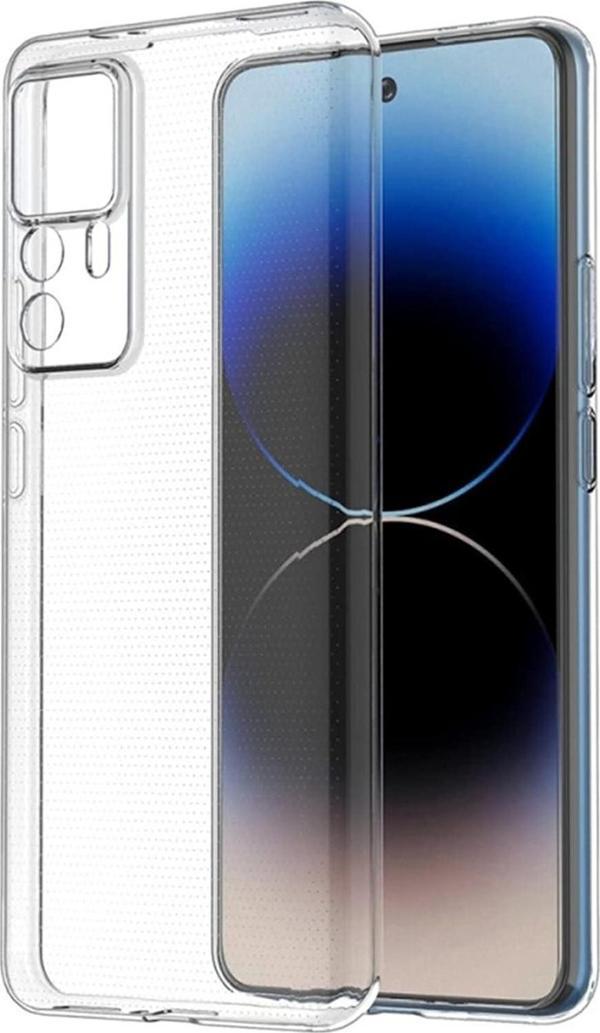 Xiaomi Mi 12T-12T Pro Uyumlu Kamera Korumalı Darbe Önleyici Ultra Slim TPU Şeffaf Silikon Kılıf - Image 1