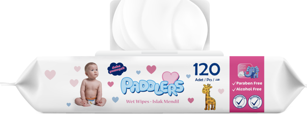 Paddlers Islak Mendil 120 li - Image 1