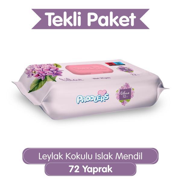 Paddlers Leylak Kokulu 72'li Islak Mendil - Image 1