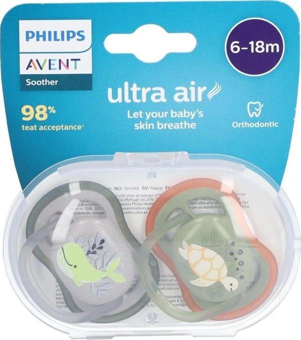 Nessiworld Philips Avent Ultra Air Emzik 6-18 Ay Erkek - Image 1