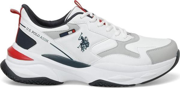 U.S. Polo Assn. Solidar 4PR Cilt Erkek Sneaker Spor Ayakkabı - Image 1