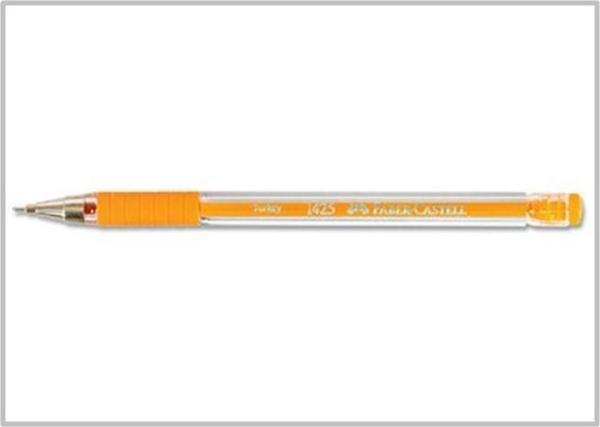 Faber Castell Tükenmez Kalem 1425 Turuncu - 3 adet - Image 1