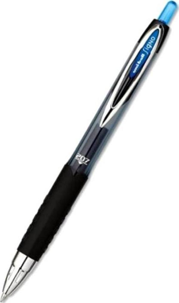 Uniball Signo 207 Jel Kalem 0.5 Mavi - 4 adet - Image 1