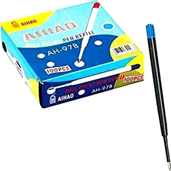 Aihao Tükenmez Kalem Yedeği 97-B Mavi 5 adet - Image 1