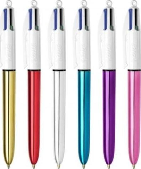 Bic Colours Tükenmez Kalem 4 Renkli - 3 adet - Image 1