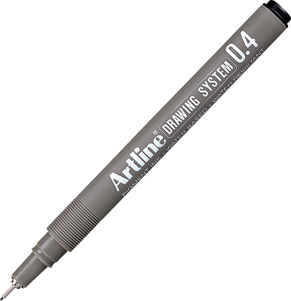 Artline Çizim Kalemi 0,4 Siyah Roller - 2 adet - Image 1