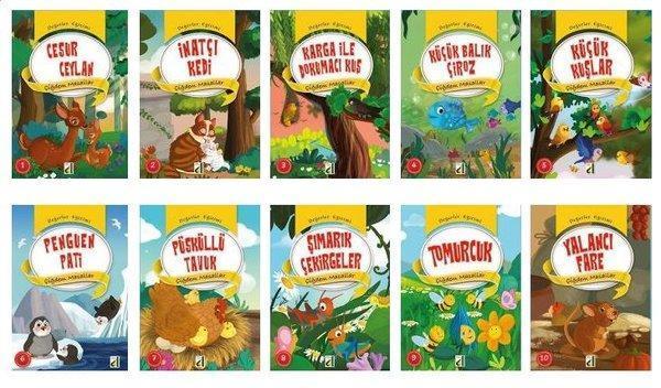 Çiğdem Masallar - 10 Kitap Takım - Damla Yayınevi - Image 1