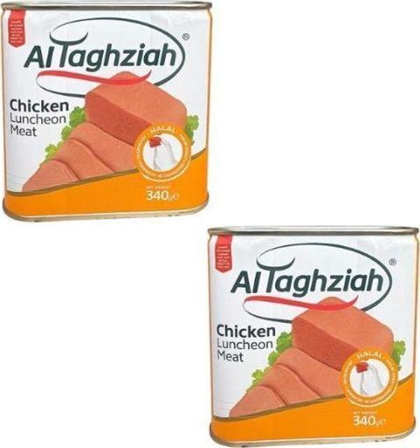AL TAGHZIAH CHİCKEN LUNCHEON MEAT ( TAVUK SALAM ) 340 GR x2 Adet - Image 1