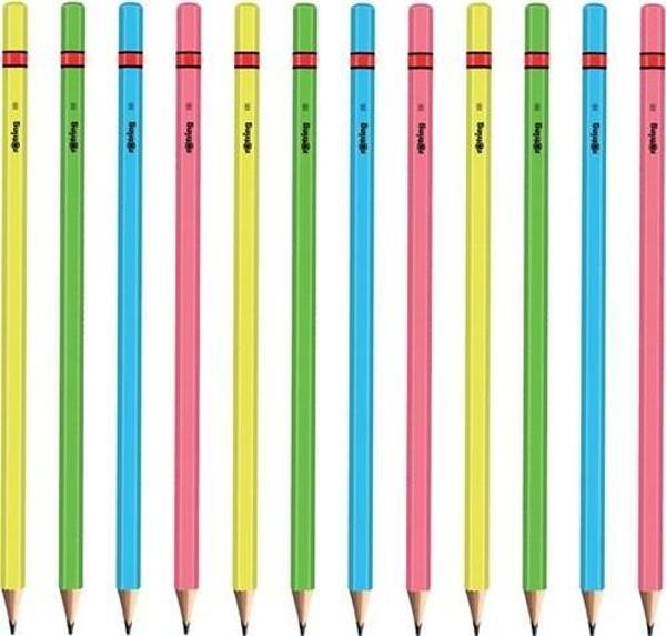 Rotring Neon Renklerde Kurşun Kalem 12'Li Paket - Image 1