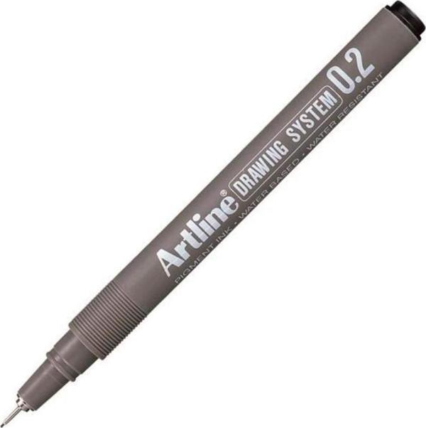 Artlıne 0.2 mm Siyah Çizim Kalemi Drawıng System 232 - Image 1