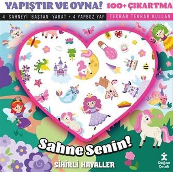 Sahne Senin! Sihirli Hayaller - Yapıştır ve Oyna! + 100 Çıkartma - Doğan Çocuk - Image 1