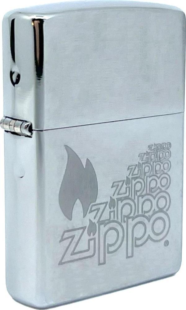 Zippo 6 Logo Flame Dizayn Çakmak - Image 1