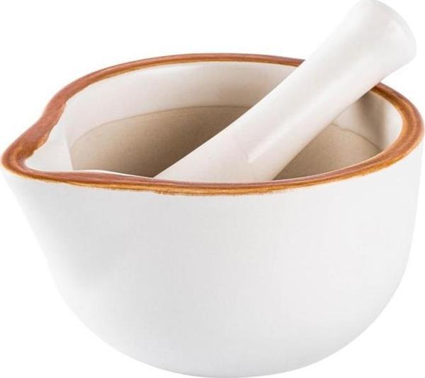KOOPMAN STONEWARE HAVAN 330ML 12.7X10.7X6.5CM - Image 1