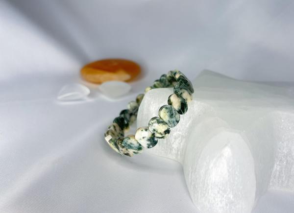 YOSUNLU AKİK DOĞALTAŞ ROLEX KESİM BİLEKLİK  - Image 1