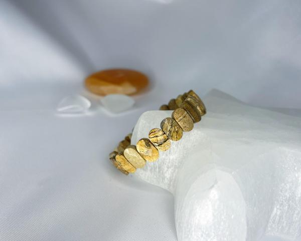 ODUN JASPER DOĞALTAŞ ROLEX KESİM BİLEKLİK  - Image 1