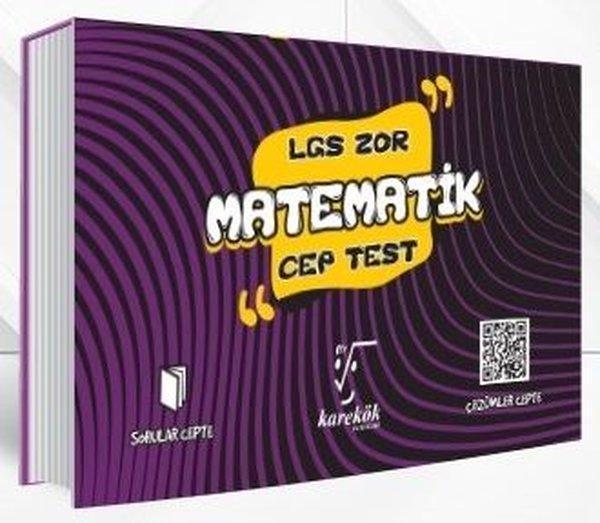 LGS Matematik Zor Cep Test - Karekök Eğitim Yayınları - Image 1