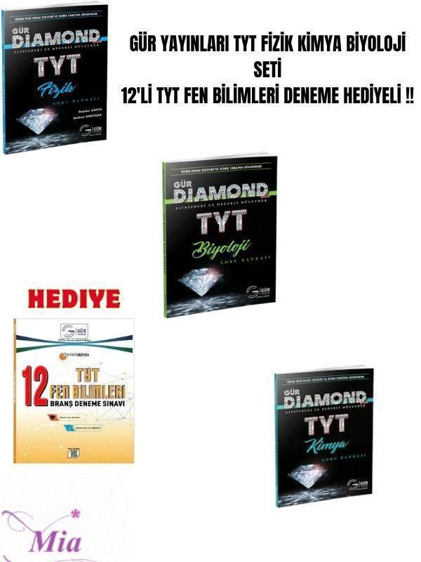 GÜR TYT FİZİK KİMYA BİYOLOJİ SETİ - Image 1