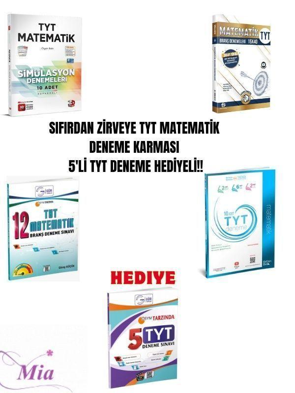 GÜR YAYINLARI MATEMATİK TYT DENEME KARMASI  - Image 1