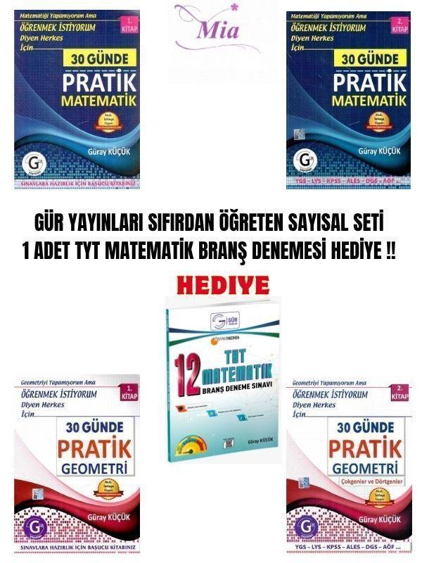 GÜR YAYINLARI SIFIRDAN ÖĞRETEN SAYISAL SETİ  - Image 1