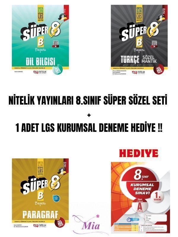 LGS NİTELİK YAYINLARI SÖZEL SET - Image 1