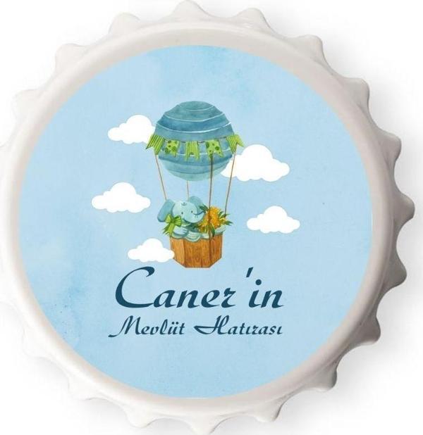 Kişiye Özel Bebek Mevlüt Hatırası Açacak Magnet 10 adet - Image 1
