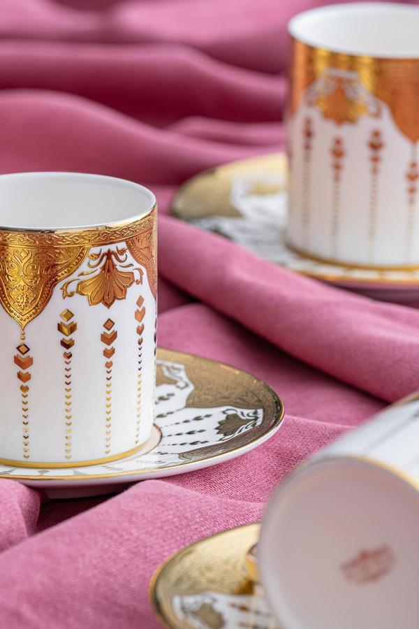 ACAR Allura 6 Kişilik Kahve Fincanı Takımı - 90 ml - Image 1