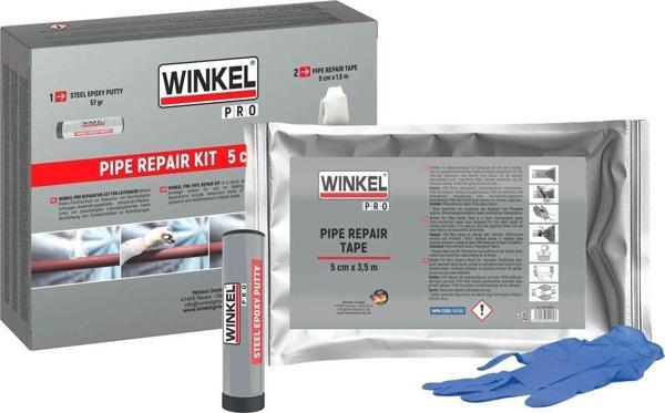 Pro Epoksi Boru Tamir Kiti – Sıhhi Tesisat Su Kaçakları ve Çatlak Borularda Hızlı Onarım 5CM X 3,5M - Image 1