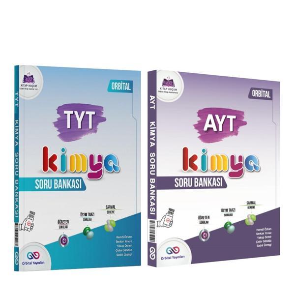 Orbital TYT ve AYT Kimya Soru Bankası Seti 2 Kitap - Orbital yayınları - Image 1