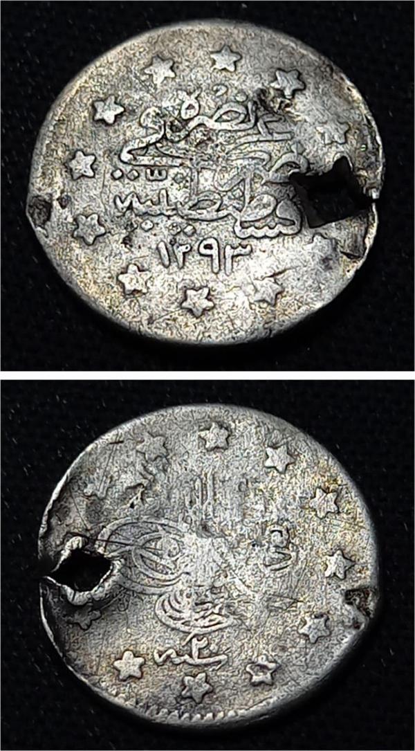 Escoines 39963688995eceed69 1895 1293/20 V.Murad Haliyle Delik Para - Image 1